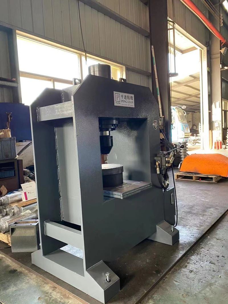 side view of nail machine